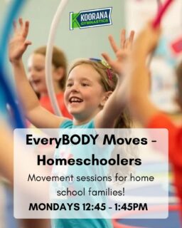 Introducing a community focussed movement program for home school families! 🤸🎨
Supporting participants of all abilities, to move, connect and build friendships. Fostering physical, mental and social wellbeing. These classes offer safe and fun movement learning opportunities, in an exciting gymnastics space!
FAMILIES MOVING TOGETHER!
This program welcomes primary school age children of all abilities. Classes are activity-based, where individuals choose movement goals that are important to them, within a semi-structured, skills-based and creatively focussed environment. Classes also offer group focussed themes and engagement. Children are required to be accompanied and supported by a participating adult for the entire class, which may be a parent, carer or Allied Health Professional. We encourage adults to be curious and active alongside children. NDIS and other participants requiring low level support are encouraged to join. No movement experience necessary!
⭐️ Free come and try!
This program runs at our Koorana venue in Morphettville.
Get more information and request a trial class via link in Bio.