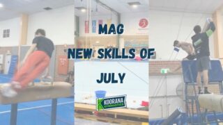 New Skills of the Month by Kooranaβs Menβs Artistic Gymnasts π€Έπ»π
Check out some of the new skills our MAG athletes achieved during the month of July! Each skill has to be performed at least twice successfully, once on film, to count towards the monthβs total goal. Here are just some of the highlights from this month, stay tuned for more to come π₯π€©
#gymnastics #mensartisticgymnastics #skills #goals
Tom: Pommel Horse ~ Manukyan
Nick: Floor ~ Roundoff Double Back Salto
Tom: Pommel Horse ~ G-Flop
Gregor: Pommel Horse ~ Stockli Down
Tom: Pommel Horse ~ Bertoncelj Dismount
Ronan: High Bar ~ Geinger
Noah: Pommel Horse ~ Magyar